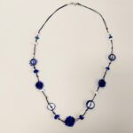 שרוך דיסקים כחול כהה