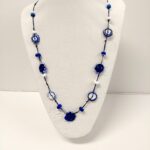 שרוך דיסקים כחול כהה