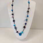 שרוך דיסקים סגול וטורקיז